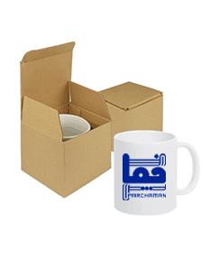 لیوان سفید سرامیکی ایرانی (( با جعبه ))