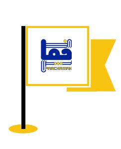 پرچم تشریفات ساتن مات 
